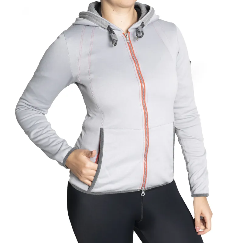 Pikeur Dorena Ladies Fleece Jacket  - Light Grey