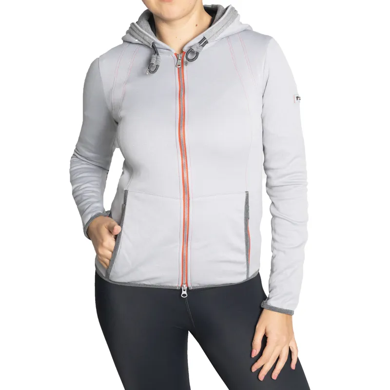 Pikeur Dorena Ladies Fleece Jacket  - Light Grey-1