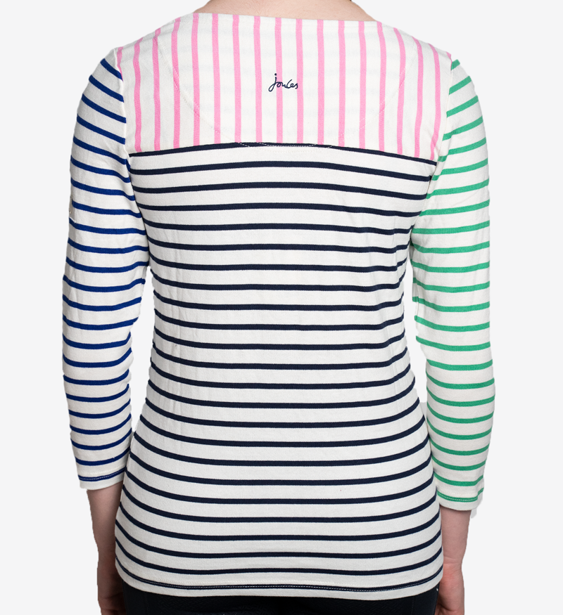Joules Harbour Top - Hot Potch Stripe-1
