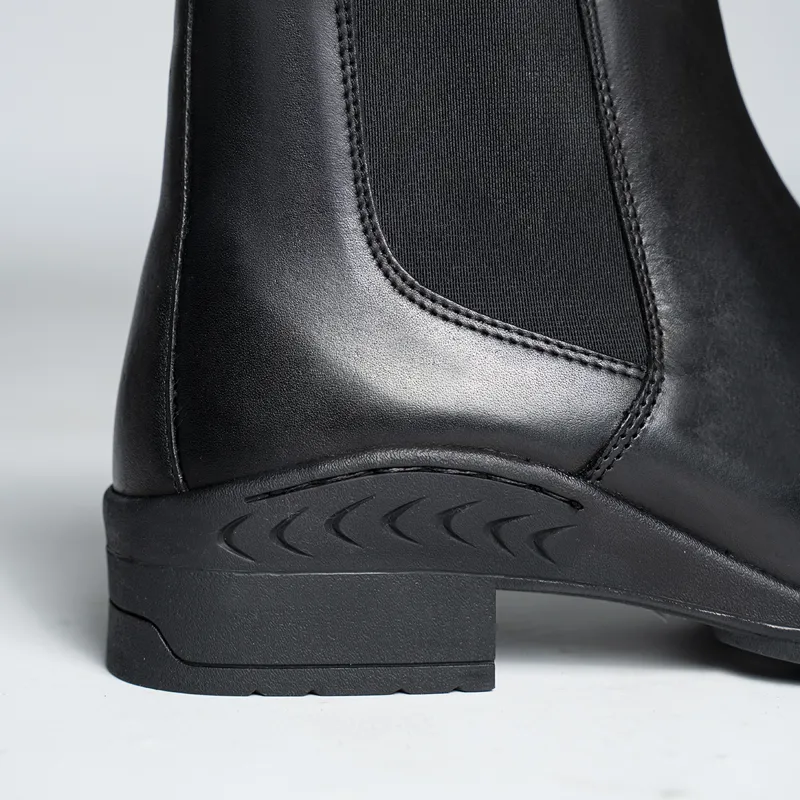 Hope Valley Edale Childrens Pull On Jodhpur Boots - Black-4