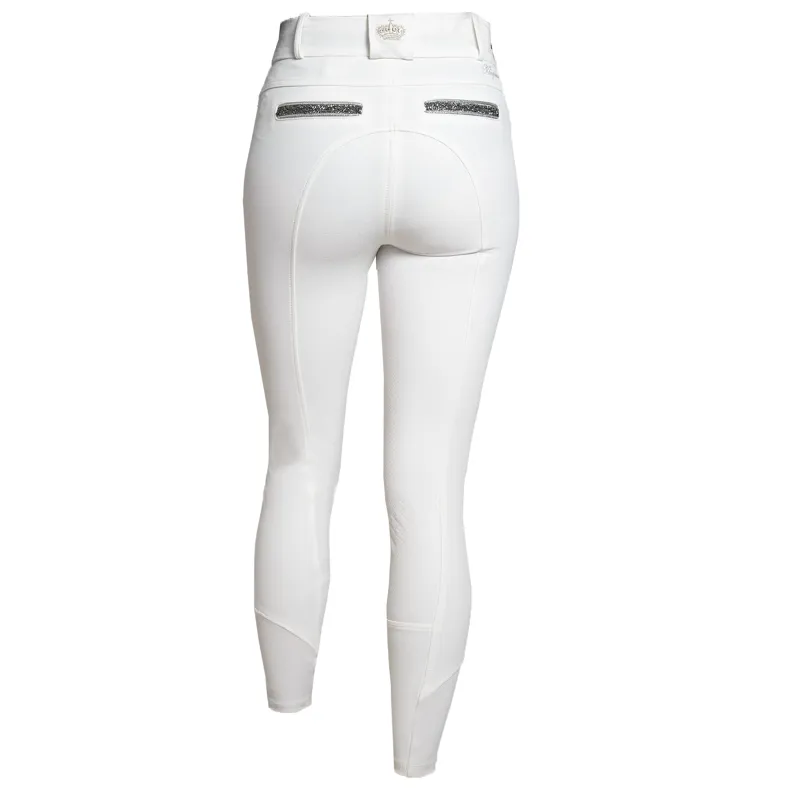 Kingsland KLkadi W E-Tec K-Grip Breeches - White-1