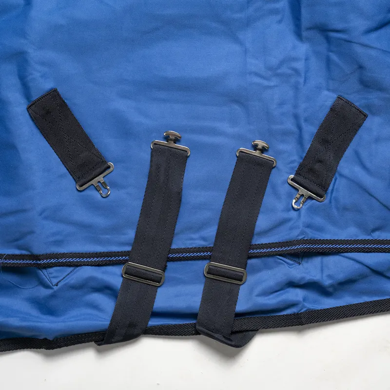 Loveson Summer Stable Sheet - Navy/Navy/Blue-2