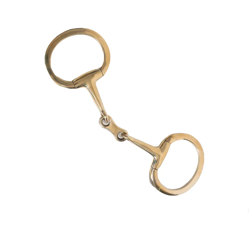 Stainless Steel French Link Eggbutt Snaffle