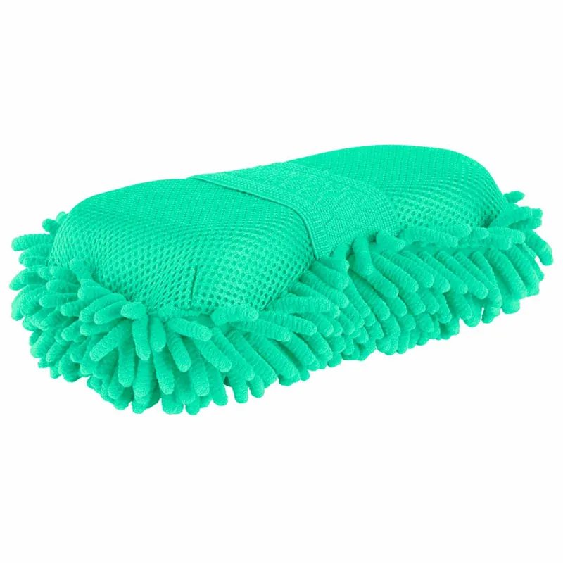 Lincoln Horse Care Accessories Microfibre Grooming Sponge - Green