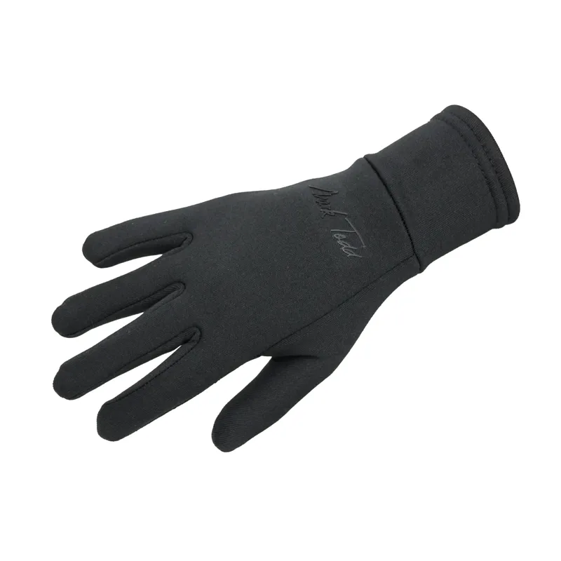 Mark Todd Winter Grip Kids Fleece Gloves - Black