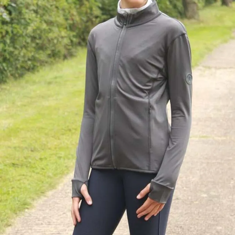 Mark Todd Stamford Men's Long Sleeve Sport Top - Anthracite