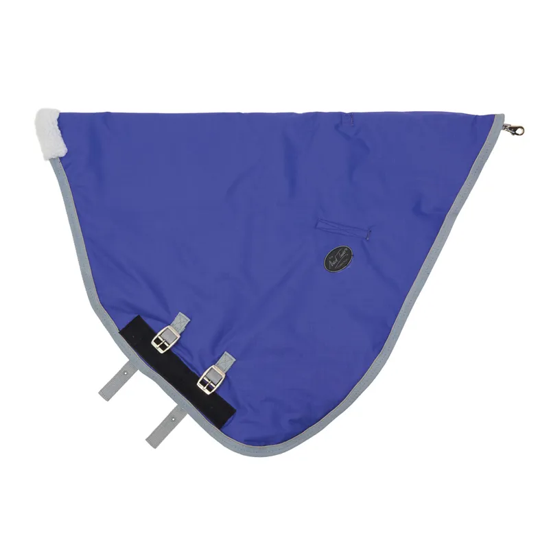 Mark Todd Lightweight Pony Turnout Neck Cover - Purple/Grey