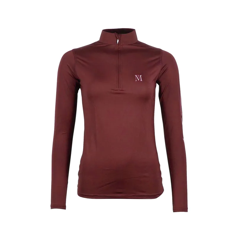 Mark Todd Ladies Base Layer - Burgundy