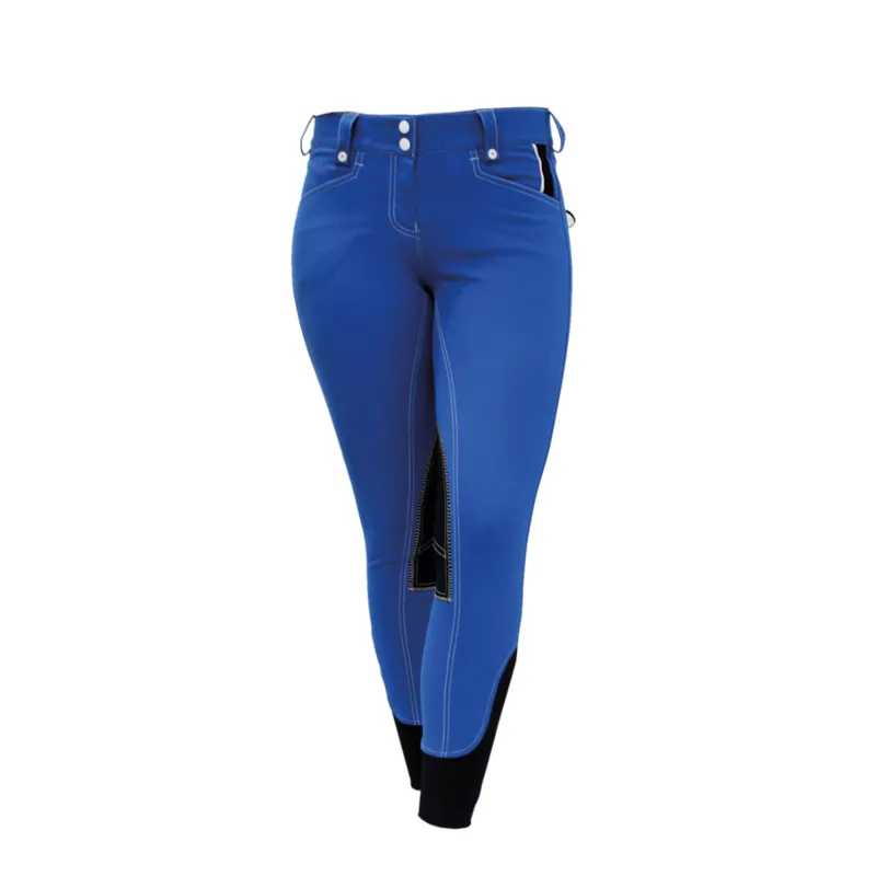Horseware Adalie Ladies Knee Patch Breeches - Sky Blue