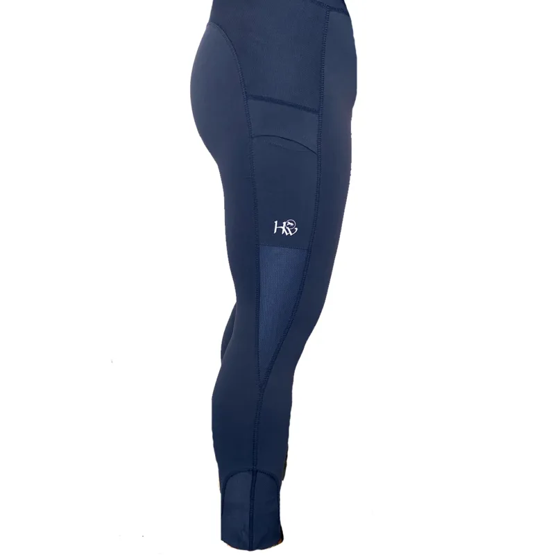 Horseware Riding Tights w/o Knee Patch - Navy