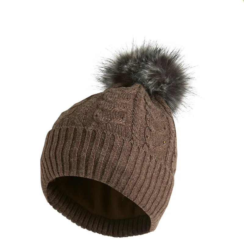 Schockemohle Crystal Beanie - Walnut