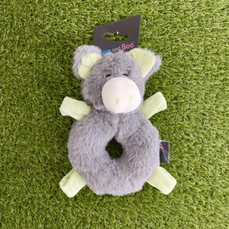 Hem and Boo Puppy Ring Toy