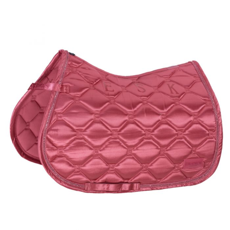 Eskadron Saddle Cloth Satin Emblem Classic Sports SS21 - Rouge-1