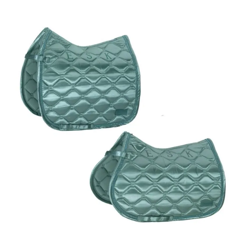 Eskadron Saddle Cloth Satin Emblem Classic Sports SS21 - Balsam Green
