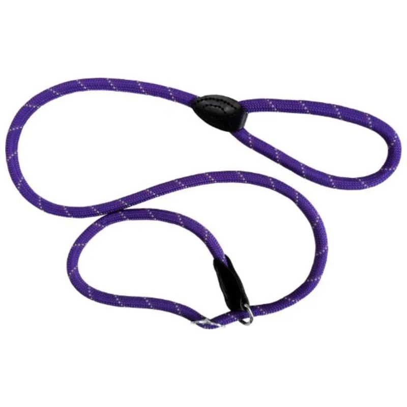 Hem And Boo Mountain Rope Slip Lead Reflective - Purple