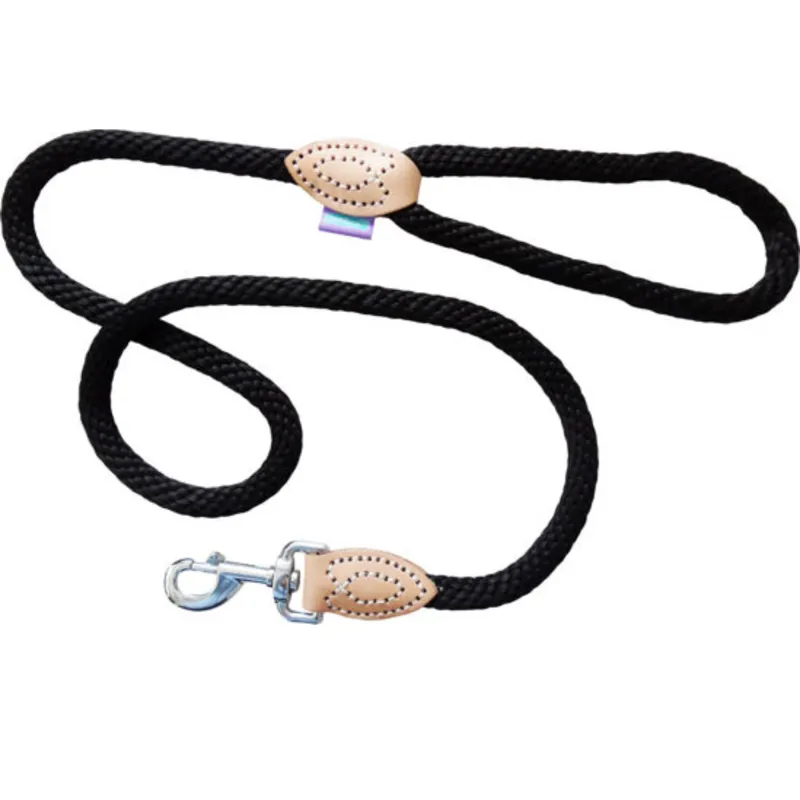 Hem And Boo Soft Touch Rope Trigger Lead - Black