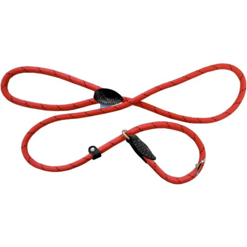 Hem And Boo Mountain Rope Slip Lead Reflective - Red