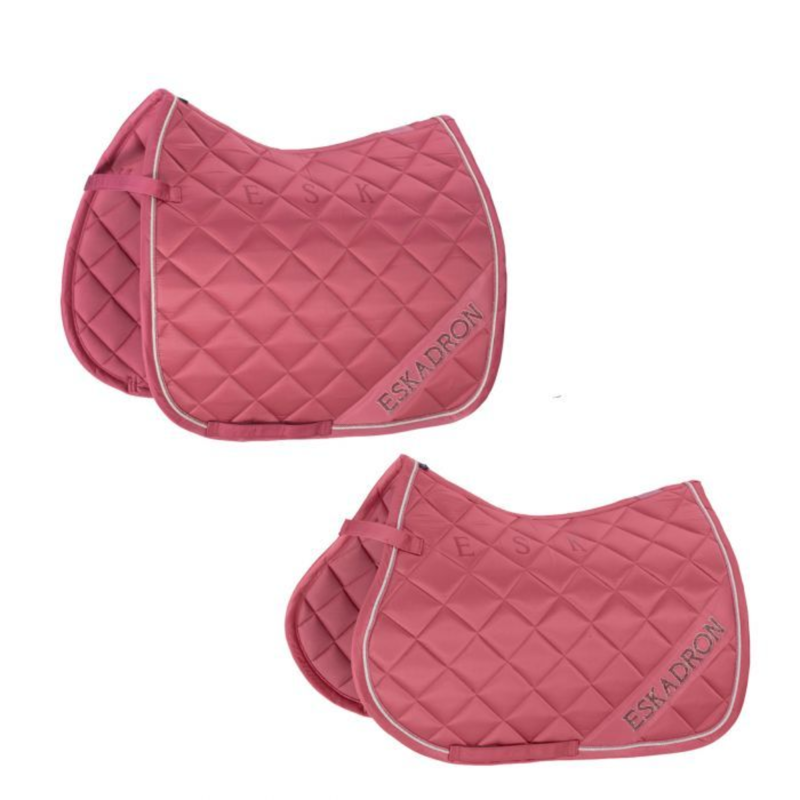 Eskadron Saddlecloth Mattgloss Diagonal Classic Sports - Rouge-1