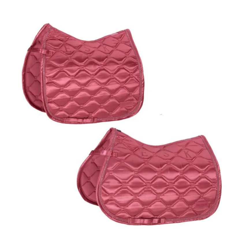 Eskadron Saddle Cloth Satin Emblem Classic Sports SS21 - Rouge