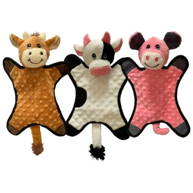 Hem and Boo Flattie Farm Animals - Assorted