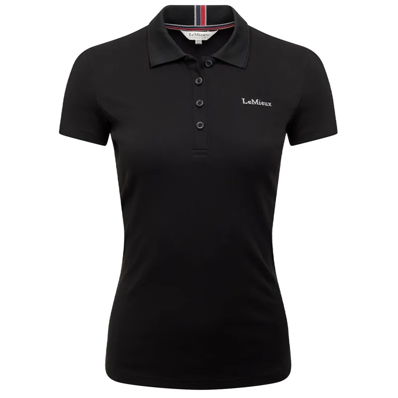 LeMieux Elite Ladies Polo Shirt II - Black