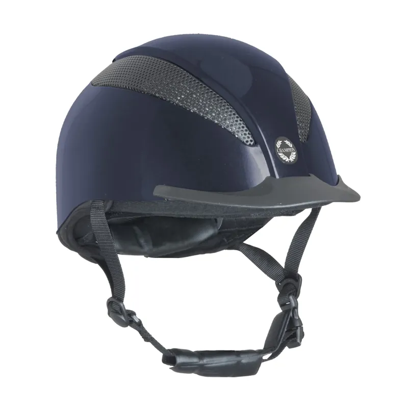 Champion Air-Tech Classic Riding Hat - Metallic Navy