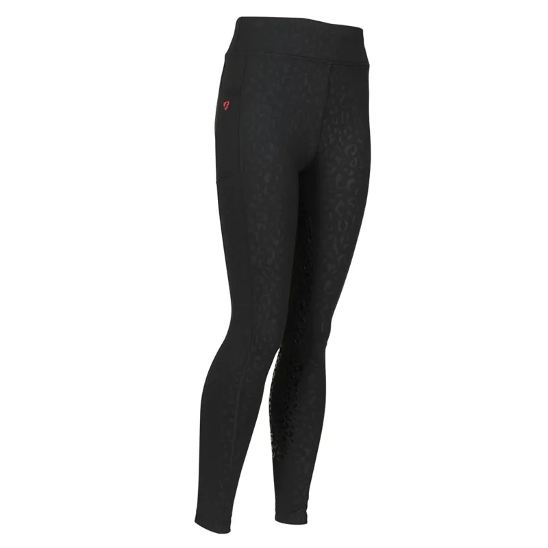 Aubrion Non-Stop Tights - Young Rider - Black