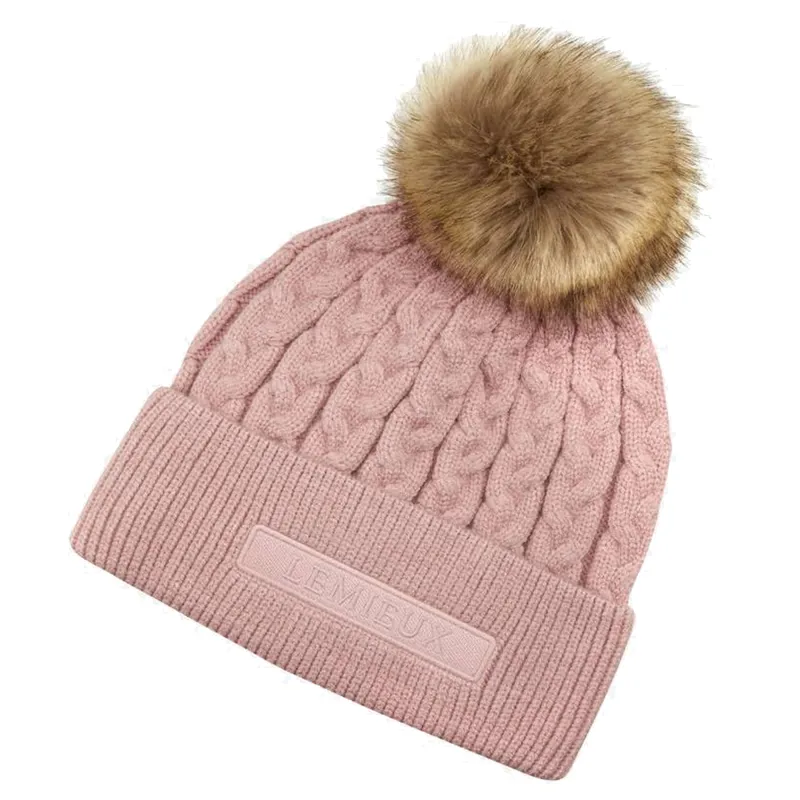 LeMieux Clara Cable Beanie - Pink Quartz