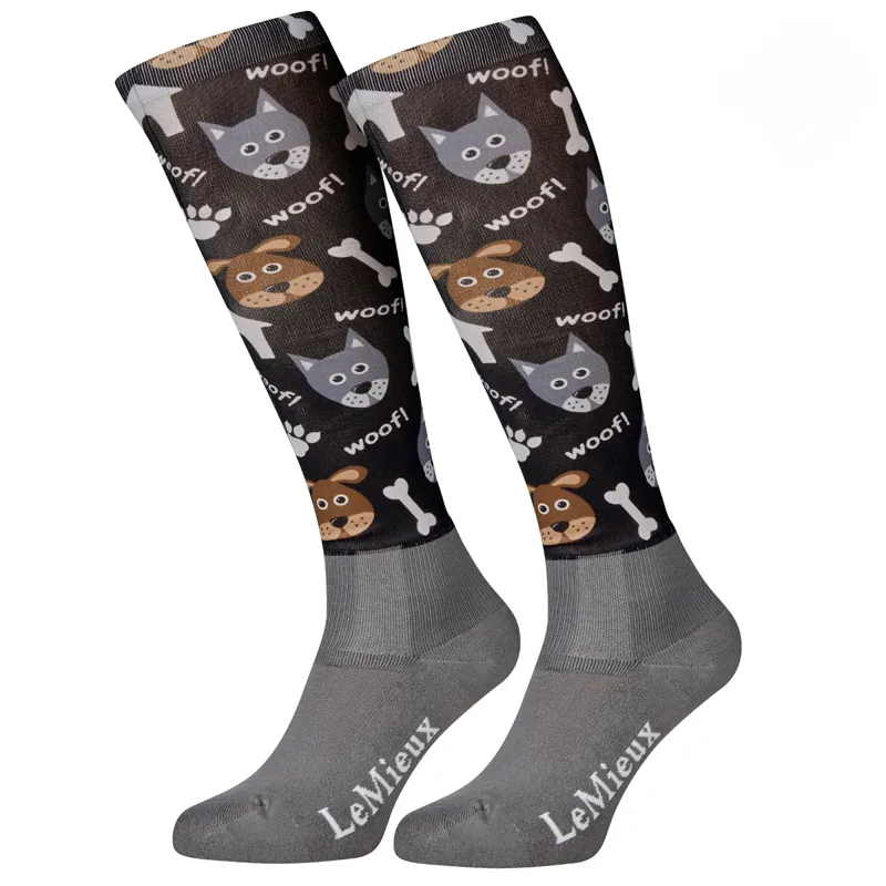 LeMieux Junior Footsie Socks - Dogs