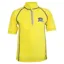 Woof Wear Young Rider Short Sleeve Riding Shirt - Yellow