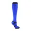 Woof Wear Long Bamboo Waffle Riding Socks - Electric Blue/Navy