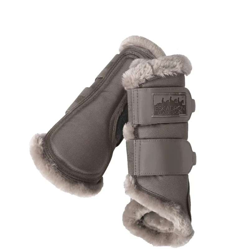 Eskadron Faux Fur Tendon Boots Classic Sports AW21 - Steel Grey