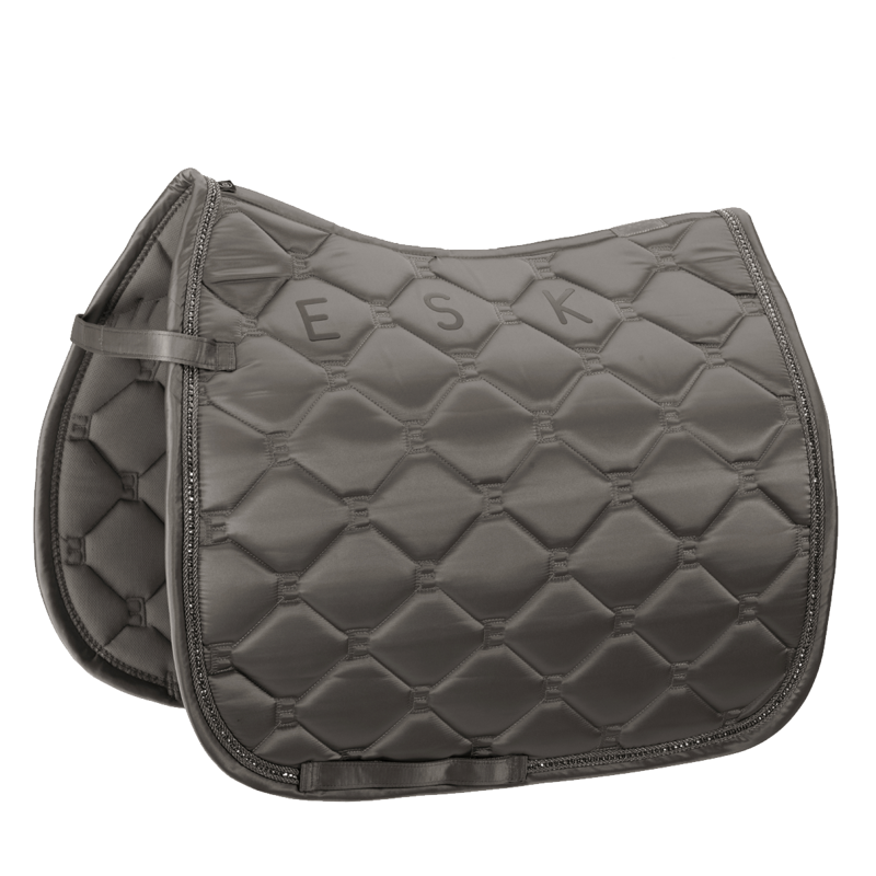 Eskadron Matt Gloss Crystal Dressage Saddle Cloth Classic Sports AW21 - Steel Grey 