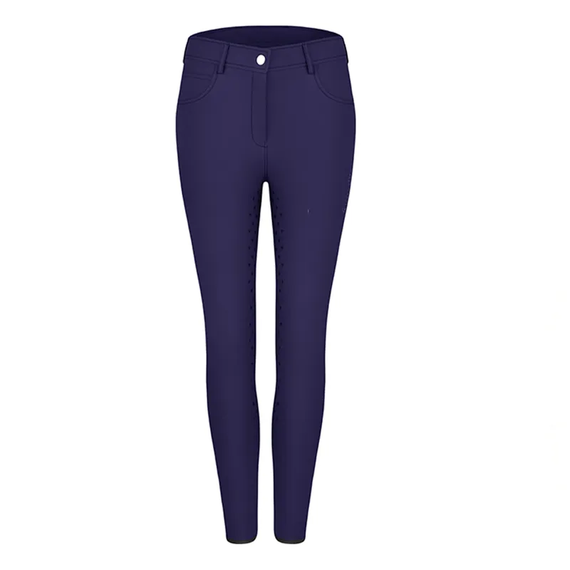 Cavallo Cleo Grip Dot Childrens Breeches - Sapphire
