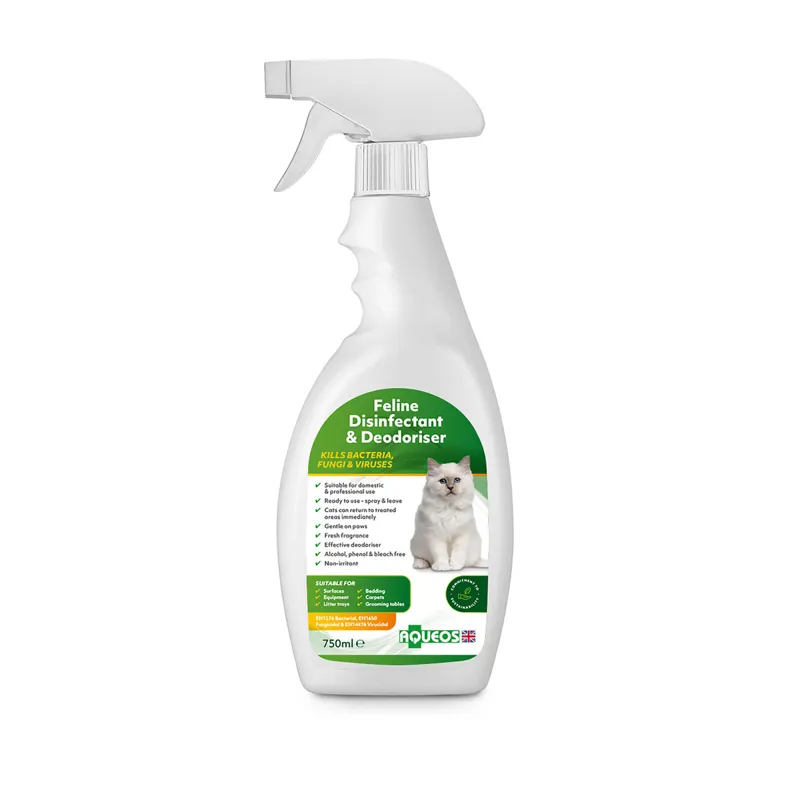 Aqueos Disinfectant And Deodoriser For Cats - 750ml