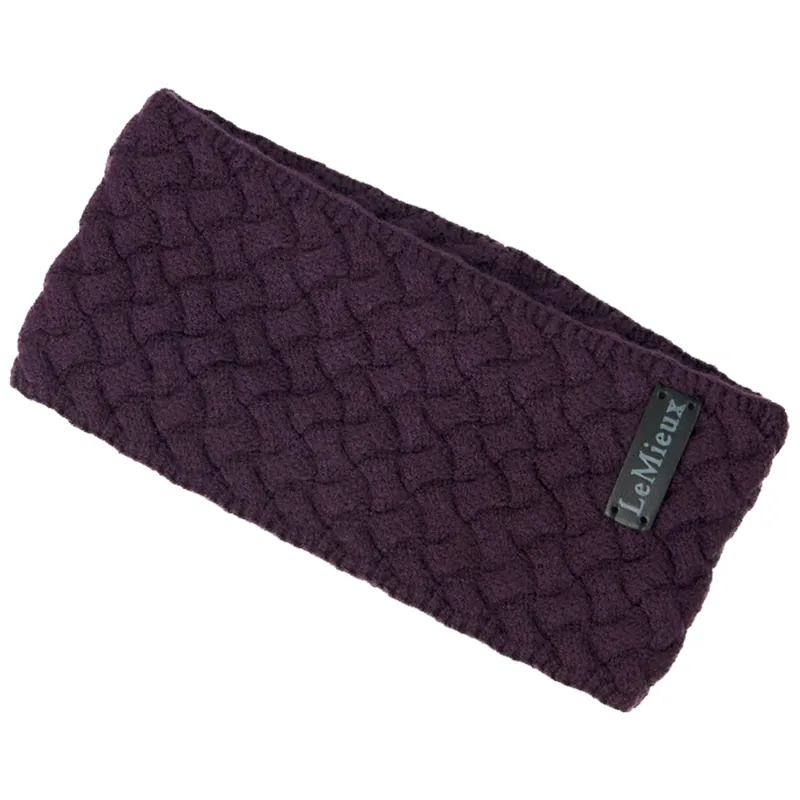 LeMieux Cable Knit Headband - Fig