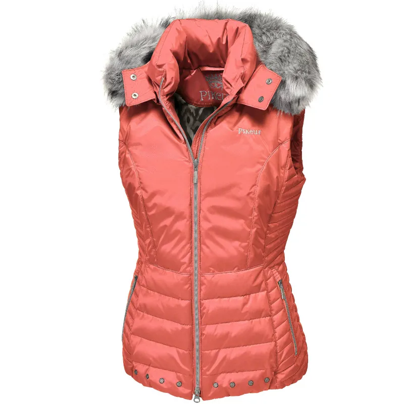 Pikeur Penelope Down Gilet - Coral
