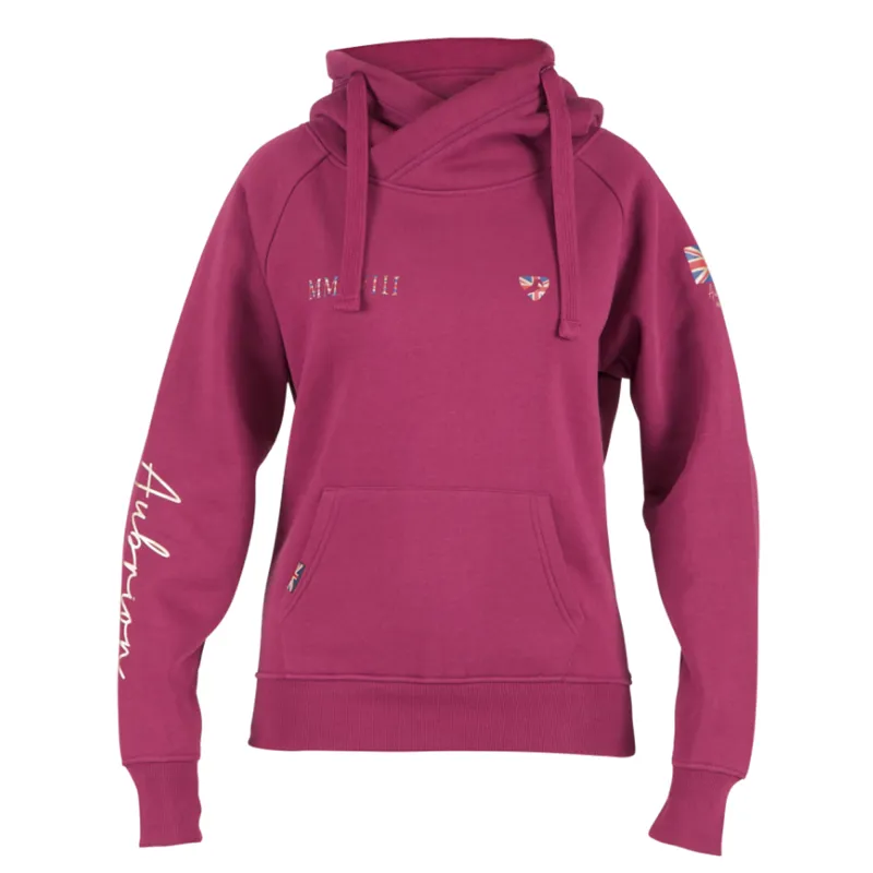 Aubrion Team Hoodie - Mulberry
