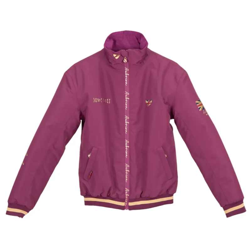 Aubrion Young Rider Team Jacket - Mulberry