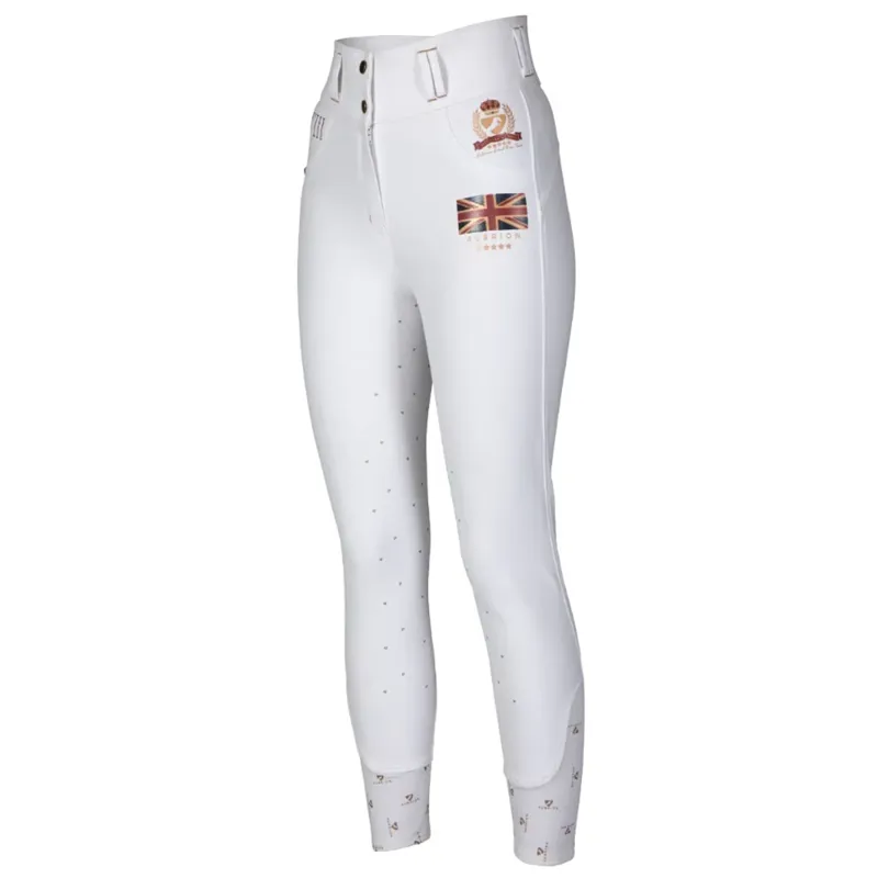 Aubrion Team Breeches - Maids - White