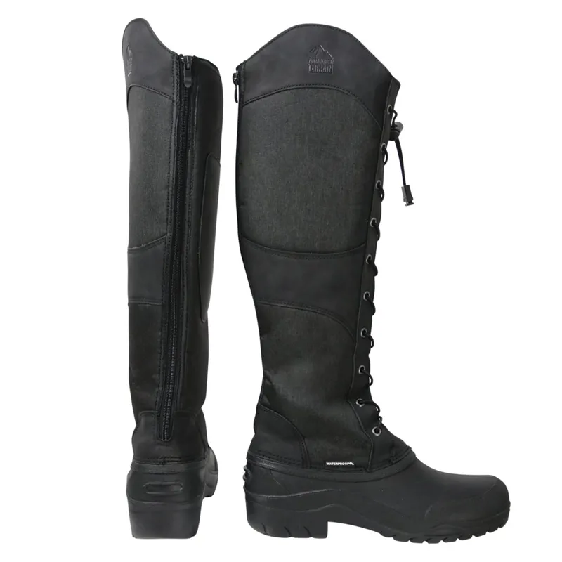 Hy Equestrian Mont Maudit Winter Boots - Black/Grey