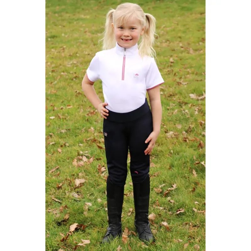 Sara Riding Tights By Little Rider - Navy/Pink