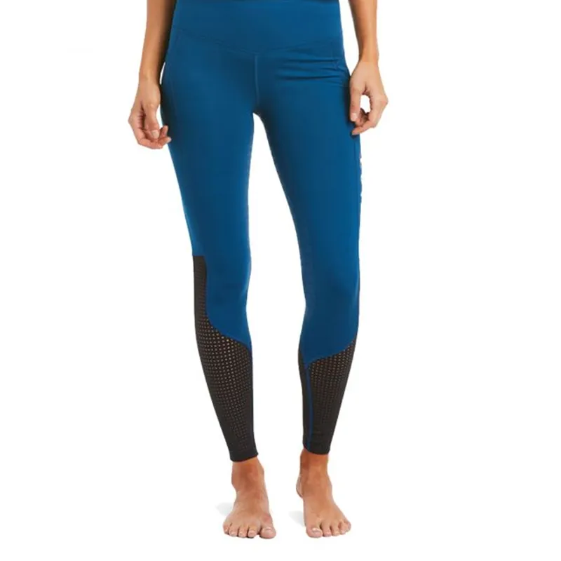 Ariat Women's EOS Full Seat Tights - Blue Opal 