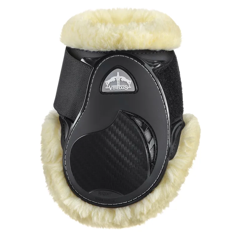 Veredus Save the Sheep Young Jump Vento Fetlock Boots - Black