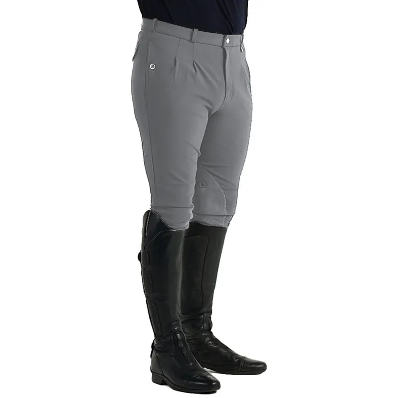 Hy Equestrian Jakata Men's Breeches - Steel Grey