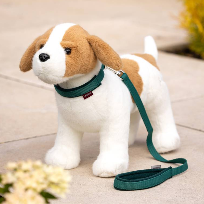 LeMieux Toy Dog Collar and Lead - Evergreen-2