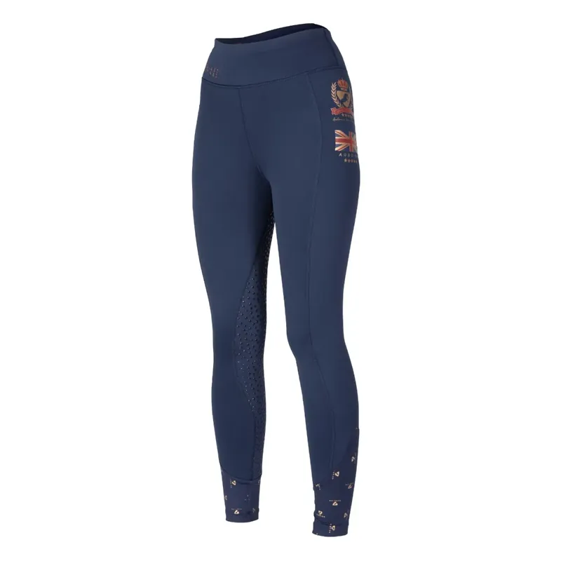 Aubrion Team Winter Riding Tights - Navy