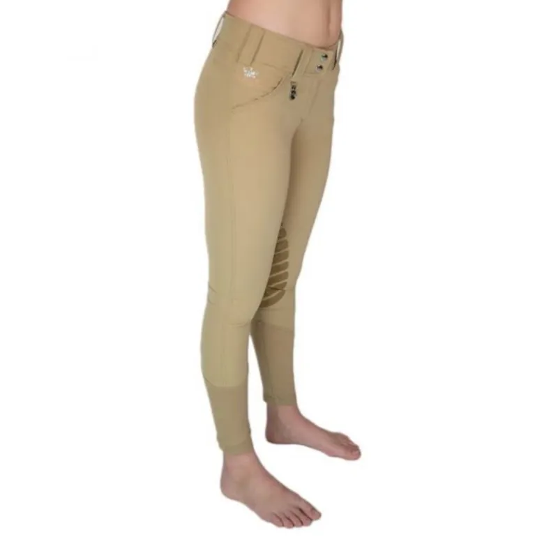 Kastel Camilla Silicone Knee Patch Ladies Breeches - Beige