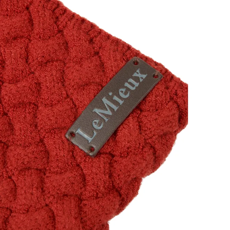 LeMieux Cable Knit Headband - Sienna-3