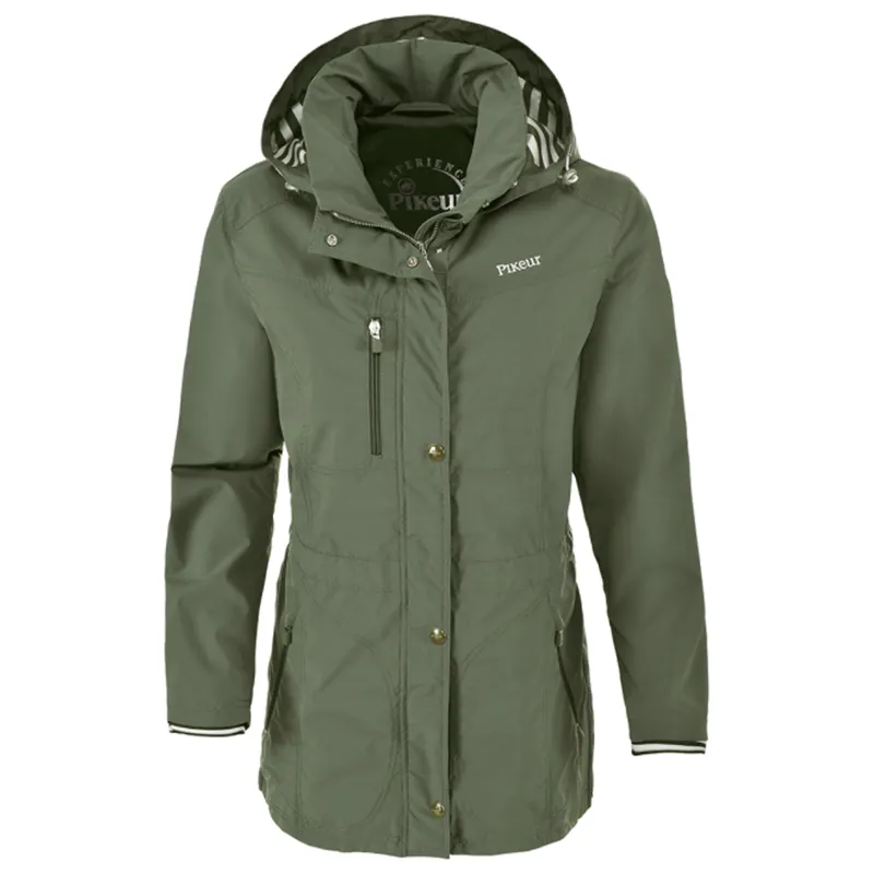 Pikeur Benja Waterproof Parka  - Light Olive